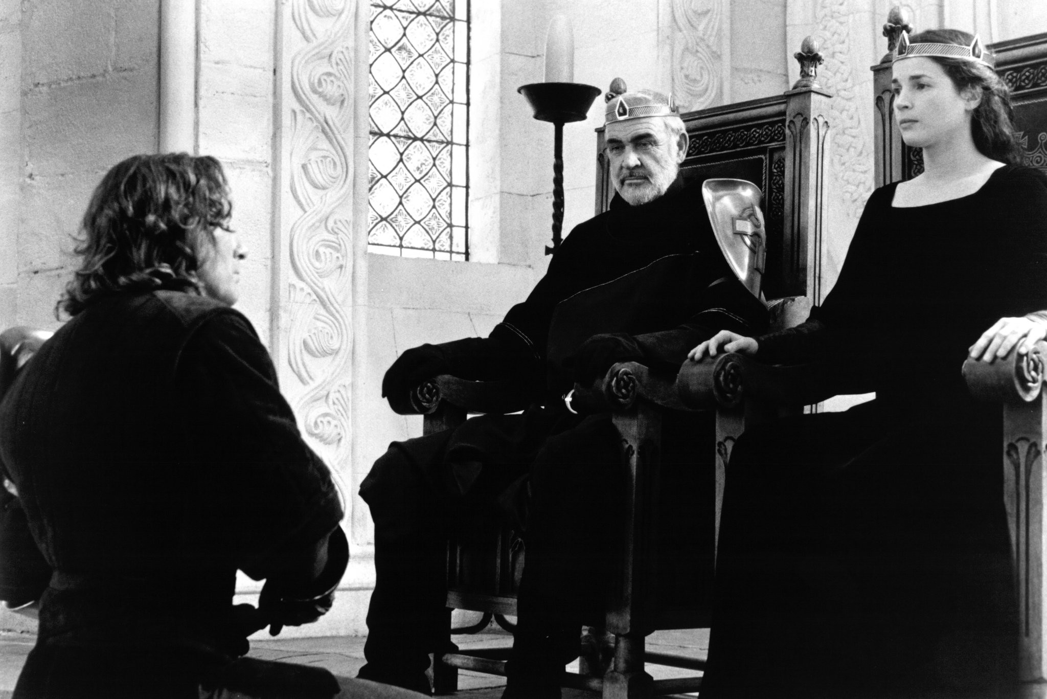 Sean Connery, Richard Gere, and Julia Ormond in Первый рыцарь (1995)