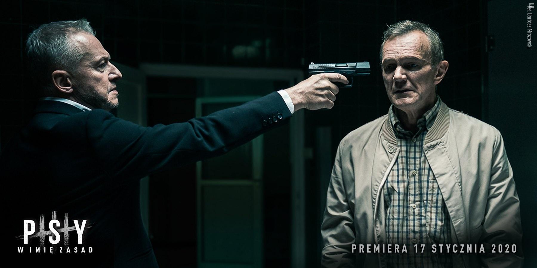Boguslaw Linda and Cezary Pazura in Psy 3: W imie zasad (2020)
