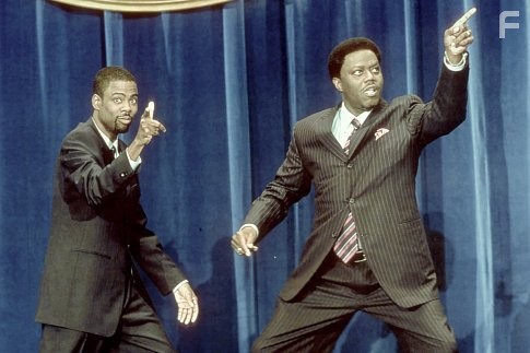 Chris Rock and Bernie Mac in Глава государства (2003)