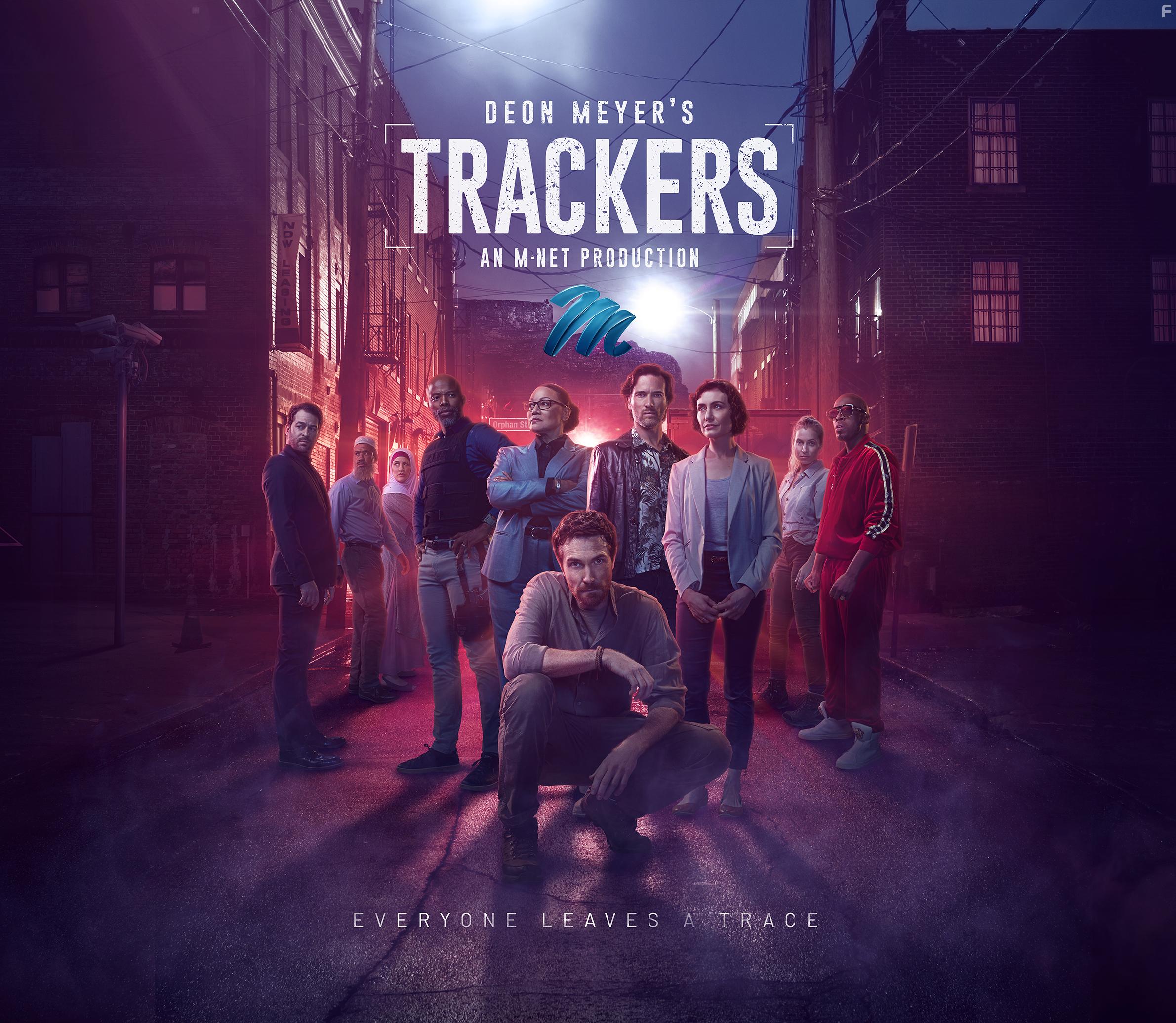 Sandi Schultz, Ed Stoppard, Rolanda Marais, Sisanda Henna, James Gracie, Thapelo Mokoena, and Trix Vivier in Trackers (2019)