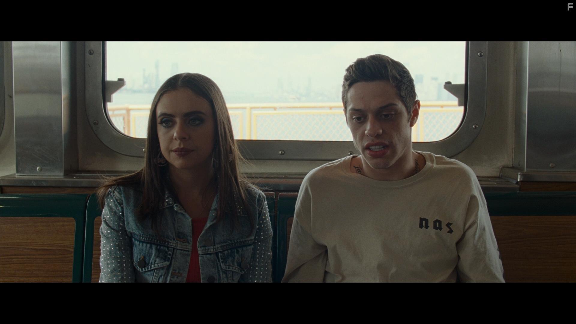 Pete Davidson and Bel Powley in The King of Staten Island (2020)