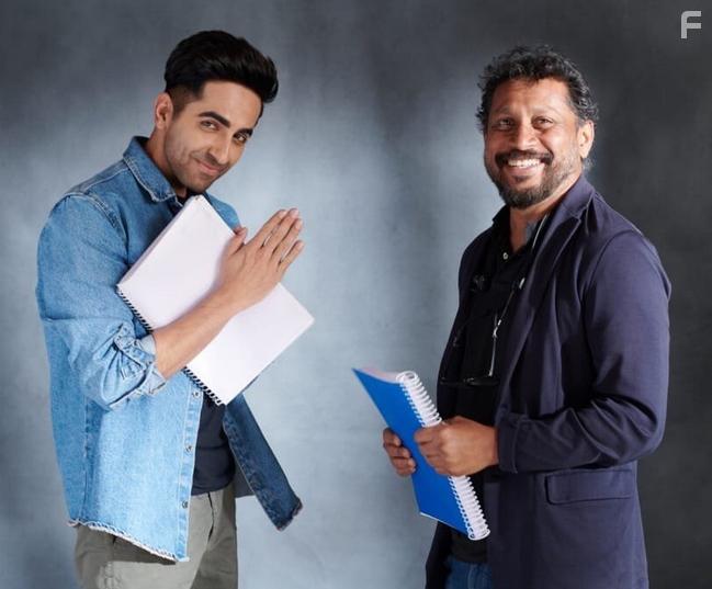 Shoojit Sircar and Ayushmann Khurrana in Gulabo Sitabo (2020)