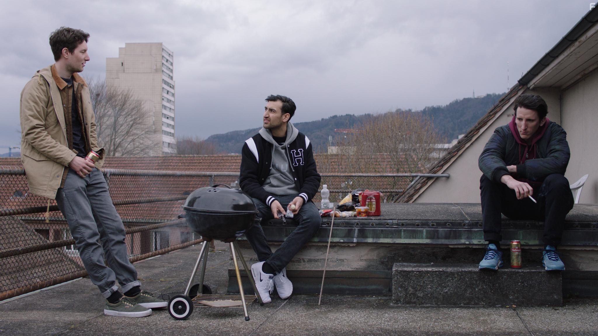 Tobias Bienz, Joel Singh, and Matthias Koch in Tranquillo (2018)