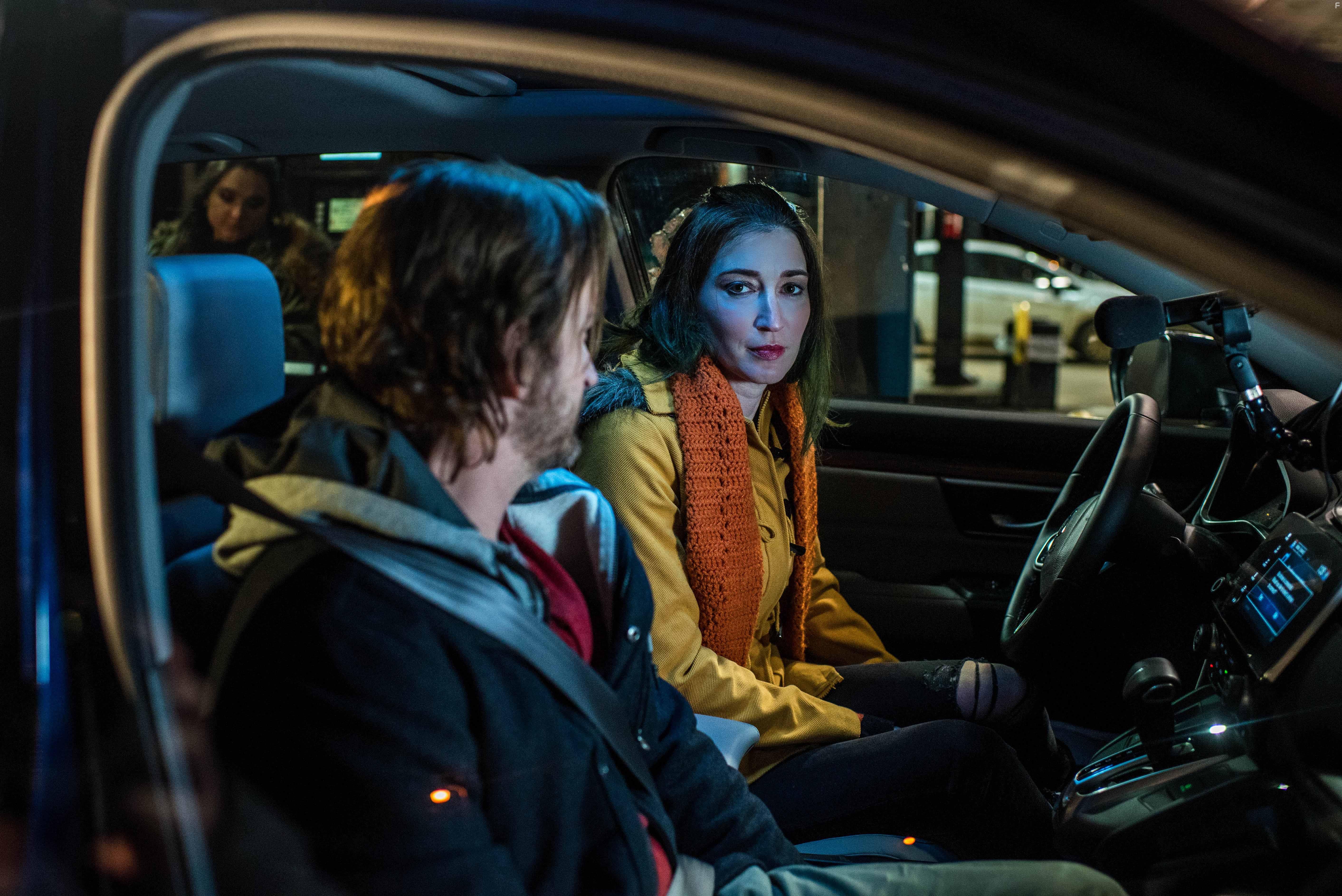 Richard Speight Jr. and Casey Dillard in Driven (2019)