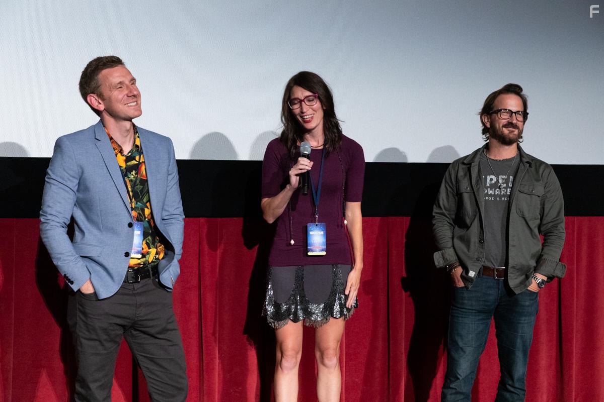 Glenn Payne, Casey Dillard, and Richard Speight, Jr. at the Los Angeles Q&A for DRIVEN.