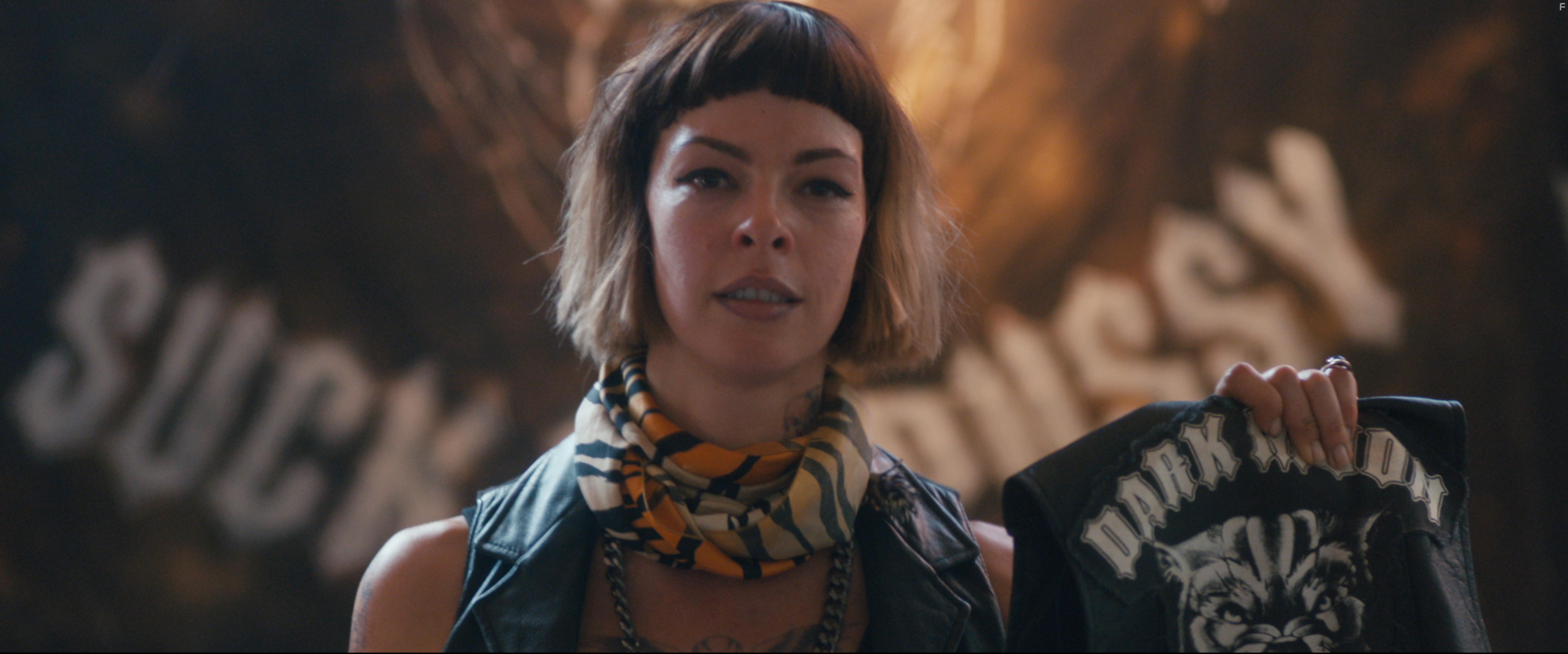 Pollyanna McIntosh in Revenge Ride (2020)