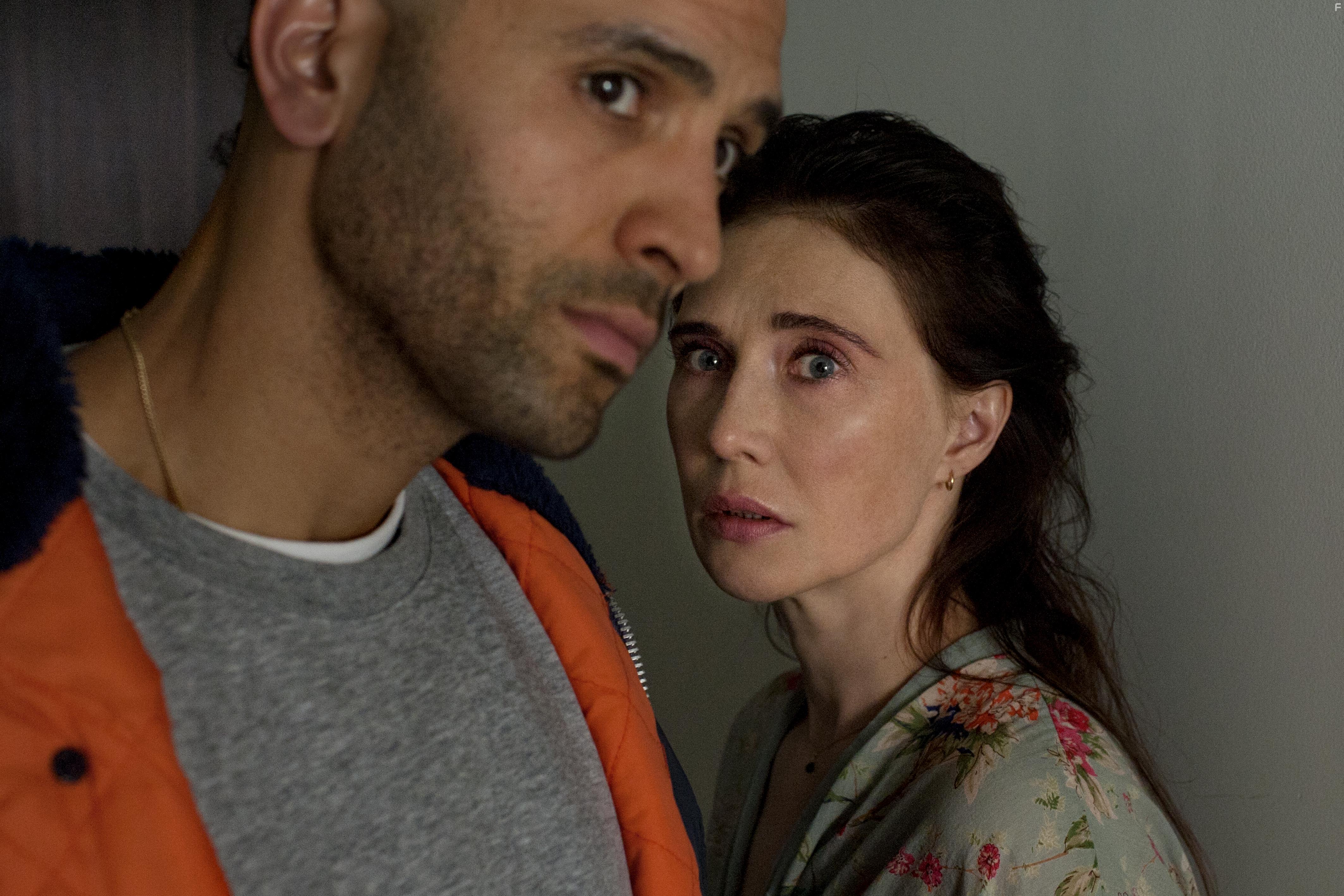 Carice van Houten and Marwan Kenzari in Instinct (2019)