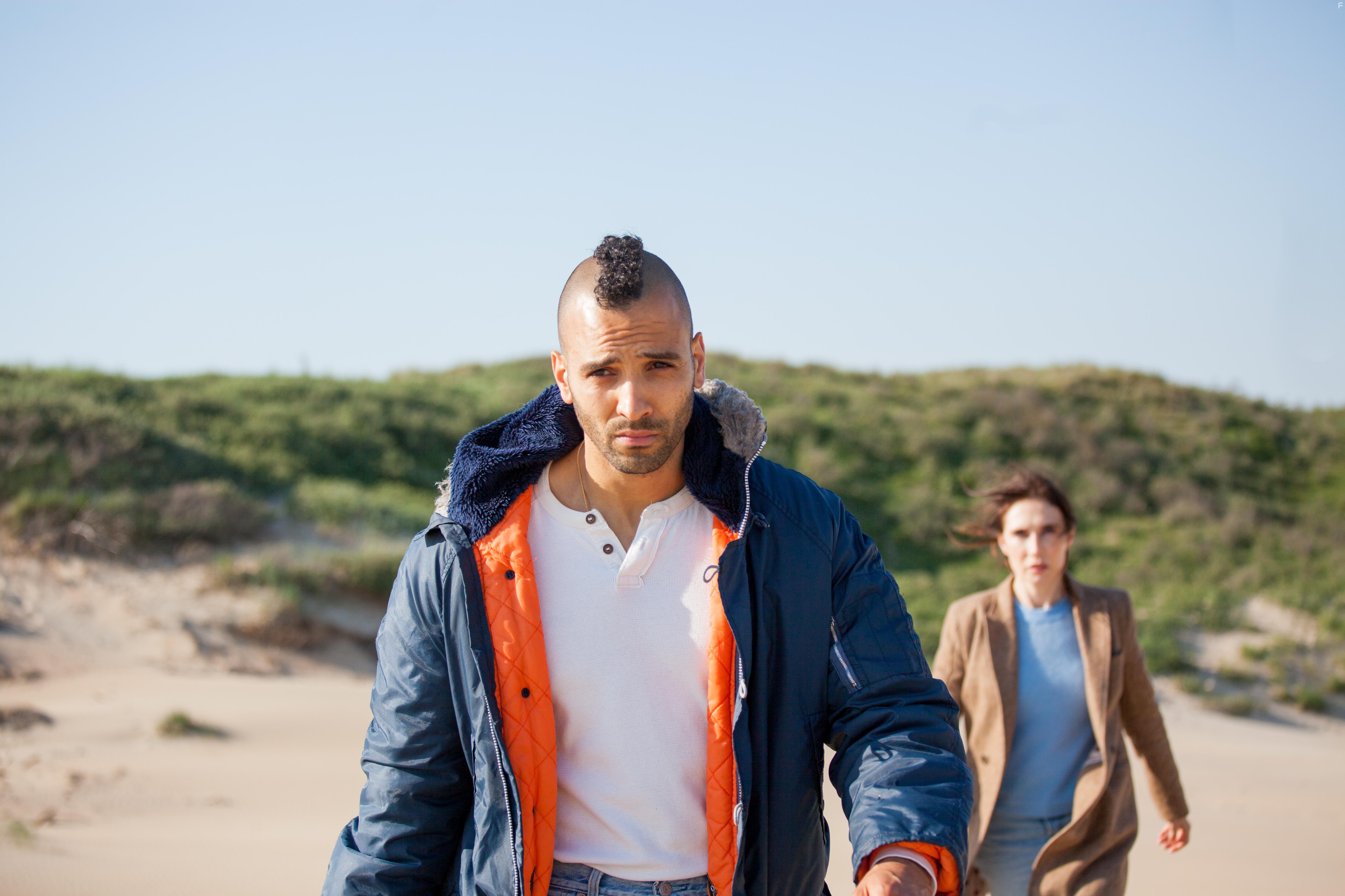 Carice van Houten and Marwan Kenzari in Instinct (2019)