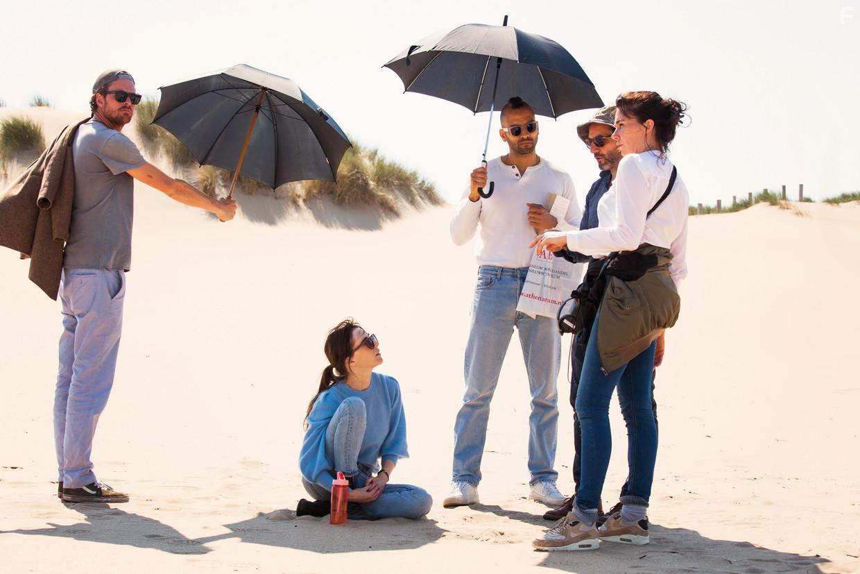 Carice van Houten, Halina Reijn, Jasper Wolf, and Marwan Kenzari in Instinct (2019)