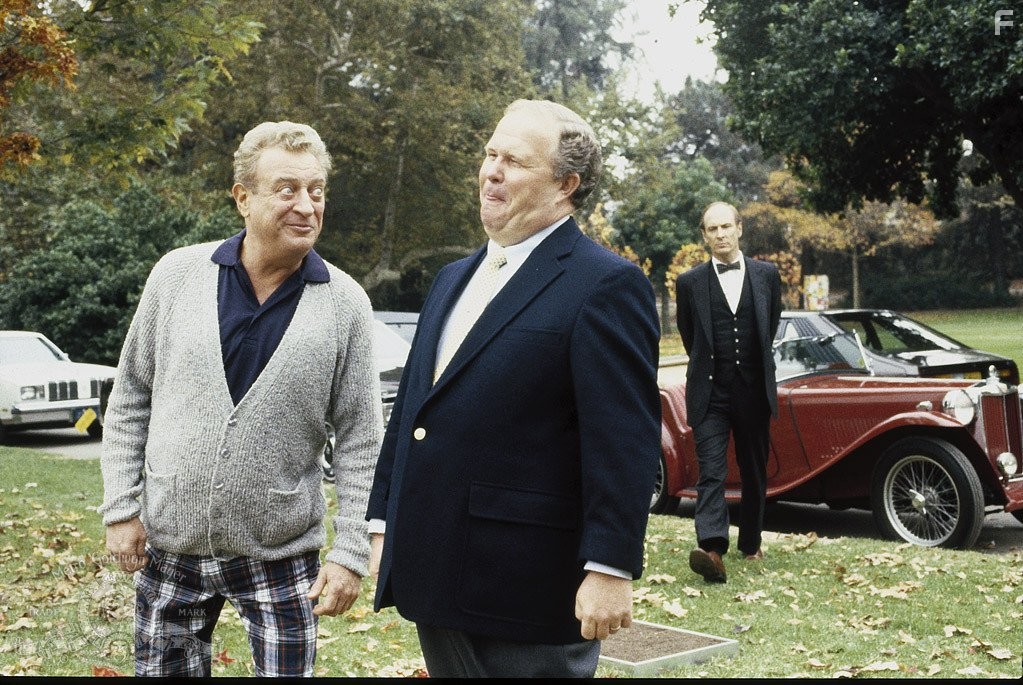 Ned Beatty and Rodney Dangerfield in Снова в школу (1986)