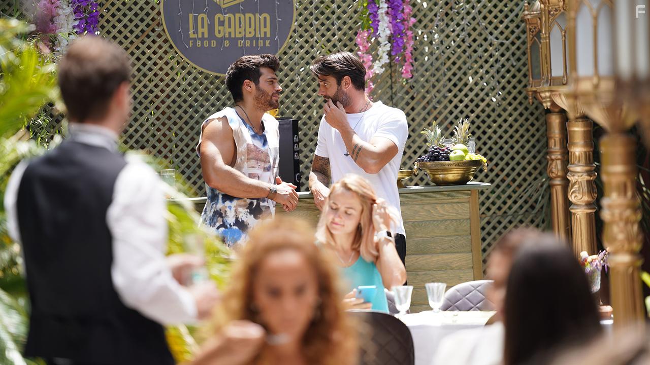 Can Yaman and Serkay Ttnc in Bay Yanlis (2020)