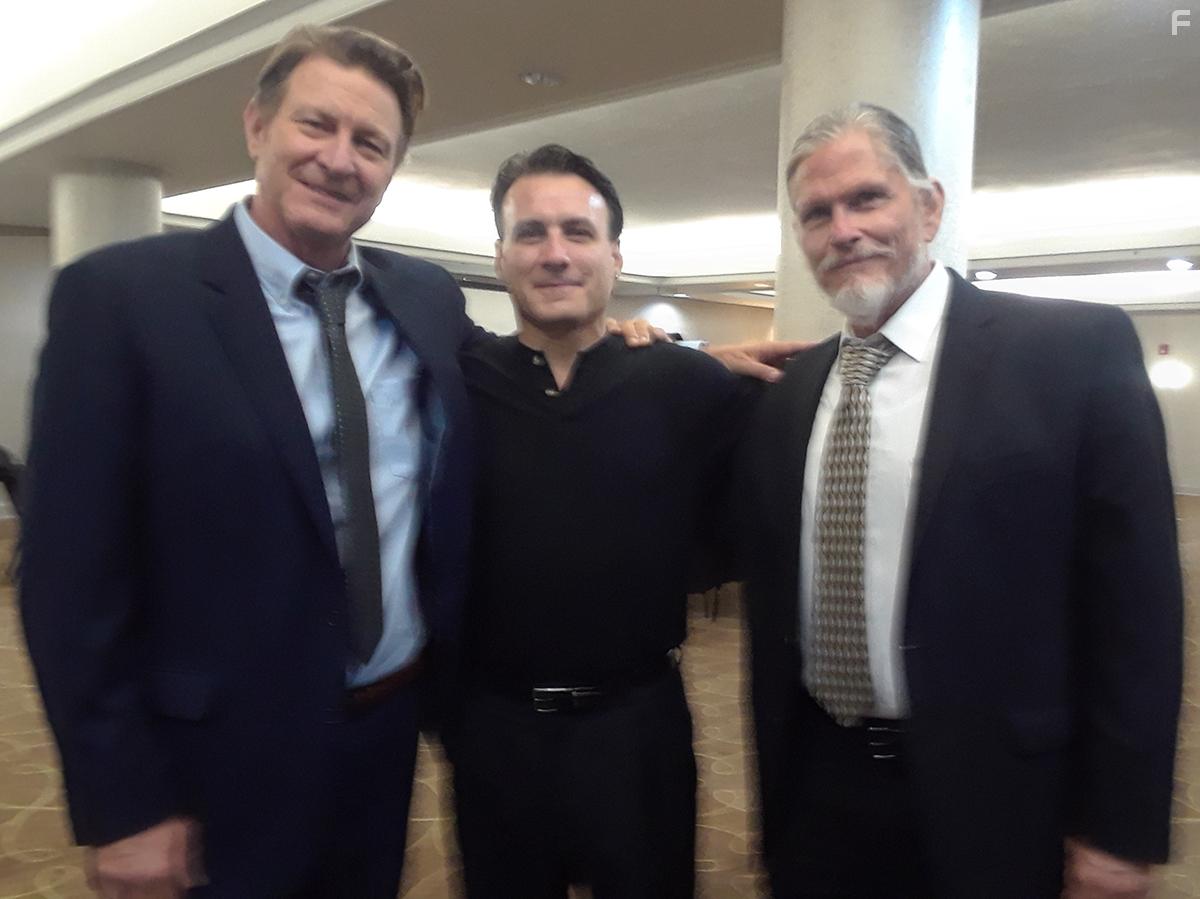 Brett Cullen, Jeff Kober, and Noel Ramos in Big Dogs (2020)