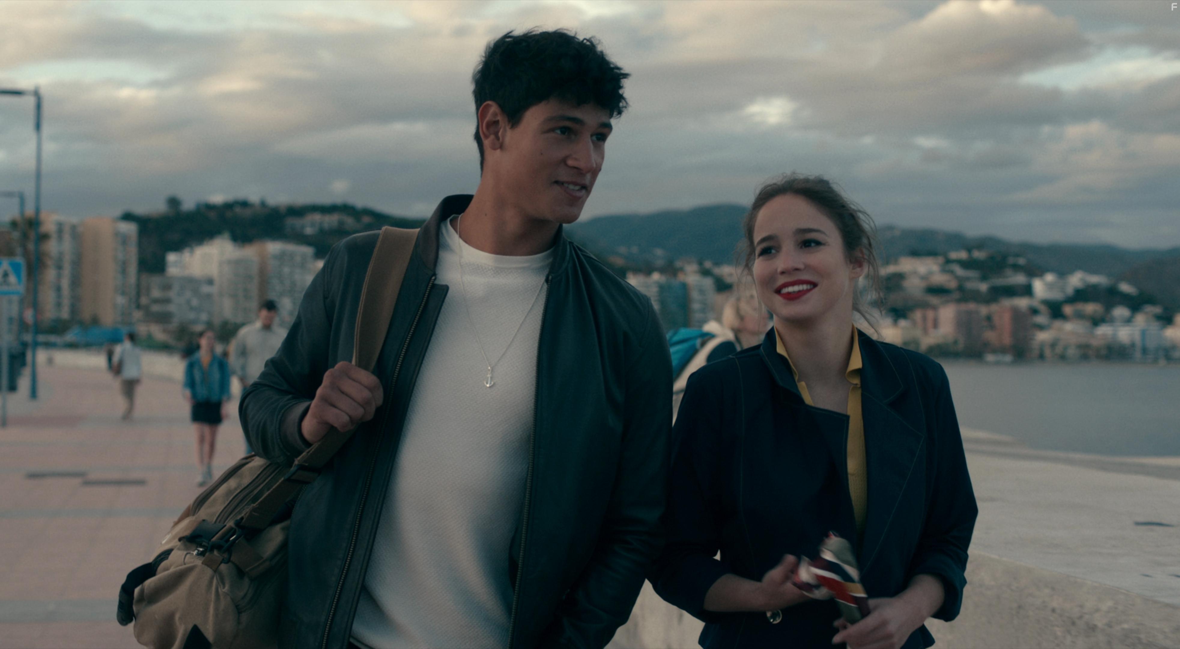 Emilio Sakraya and Alba Baptista in Warrior Nun (2020)