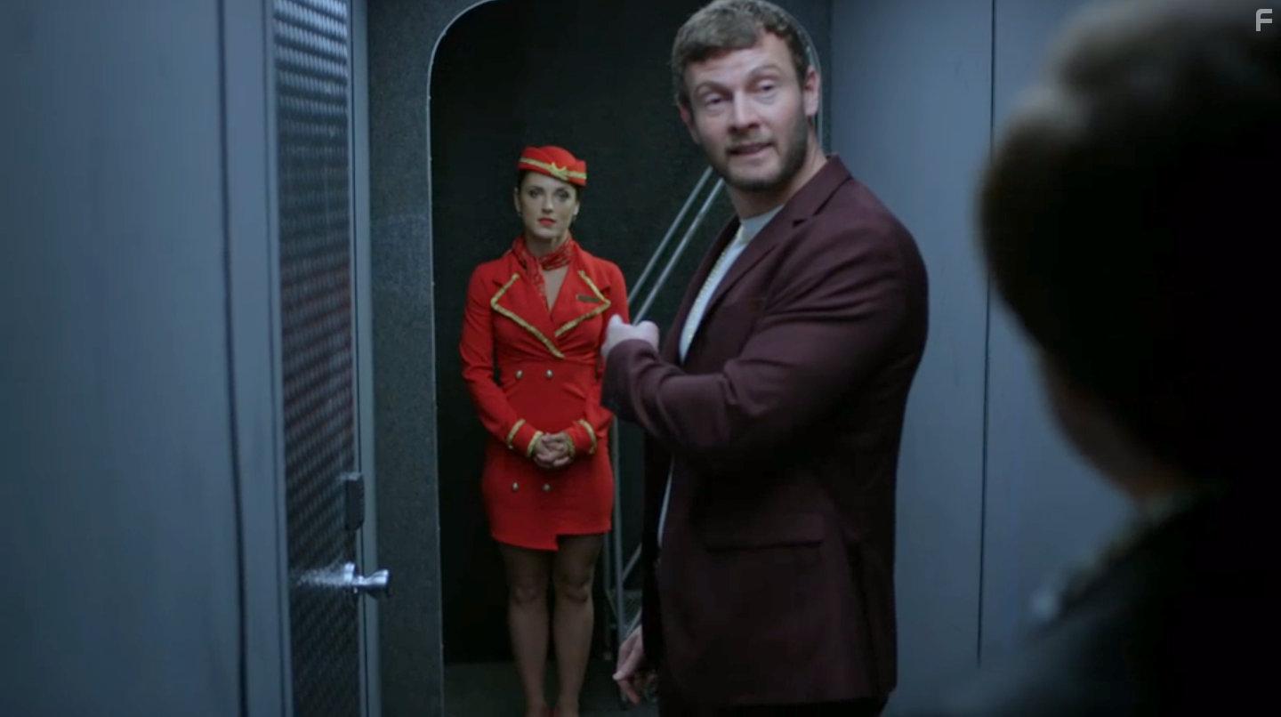 Katrina Norman and Aleksander Vayshelboym in Money Plane (2020)