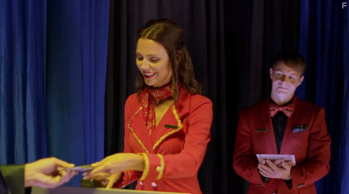 Candi Brooks and Bryan McClure in Money Plane (2020)