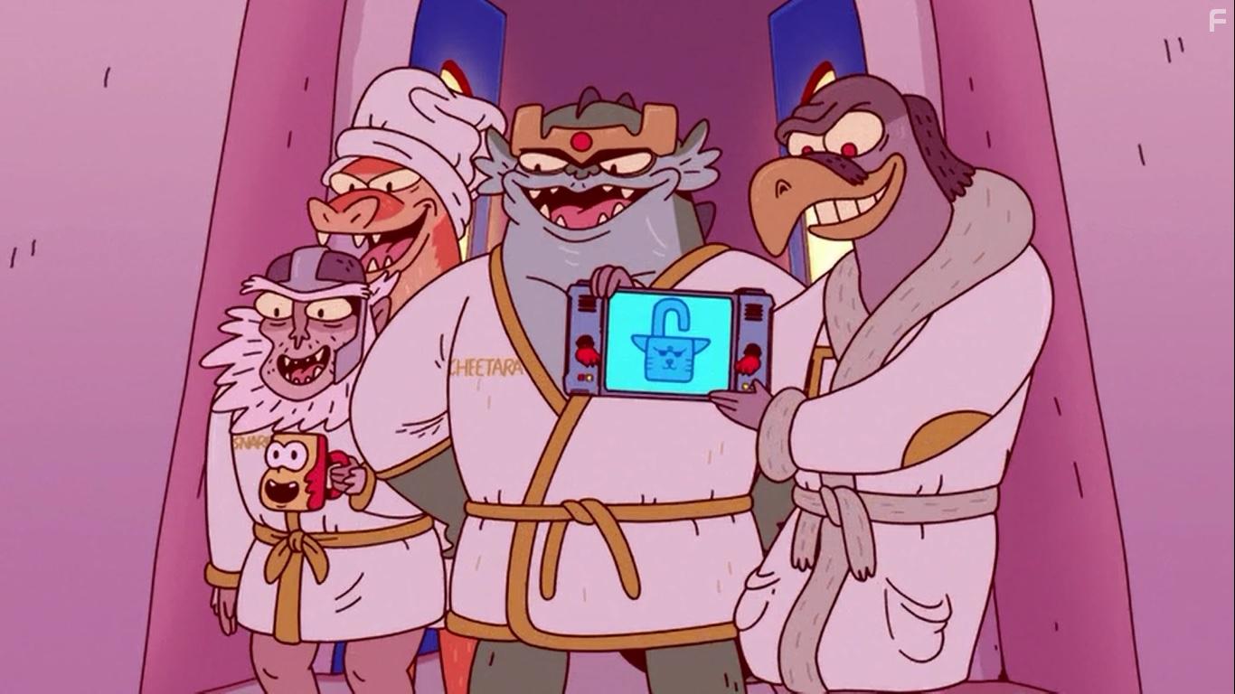 Jim Meskimen, Trevor Devall, Dana Snyder, and Andrew Kishino in ThunderCats Roar: Mumm-Ra of Plun-Darr Part 1 (2020)