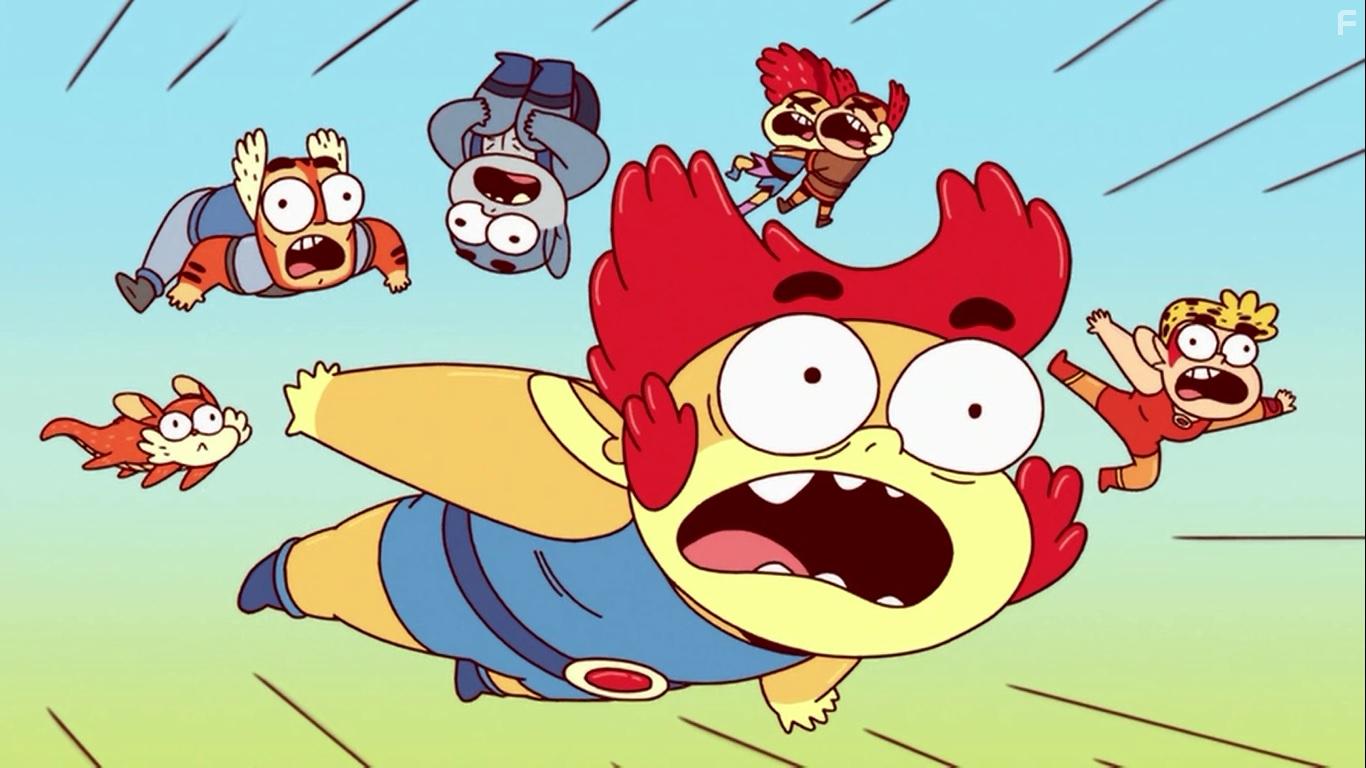 Patrick Seitz, Chris Jai Alex, Max Mittelman, and Erica Lindbeck in ThunderCats Roar: Mumm-Ra of Plun-Darr Part 1 (2020)