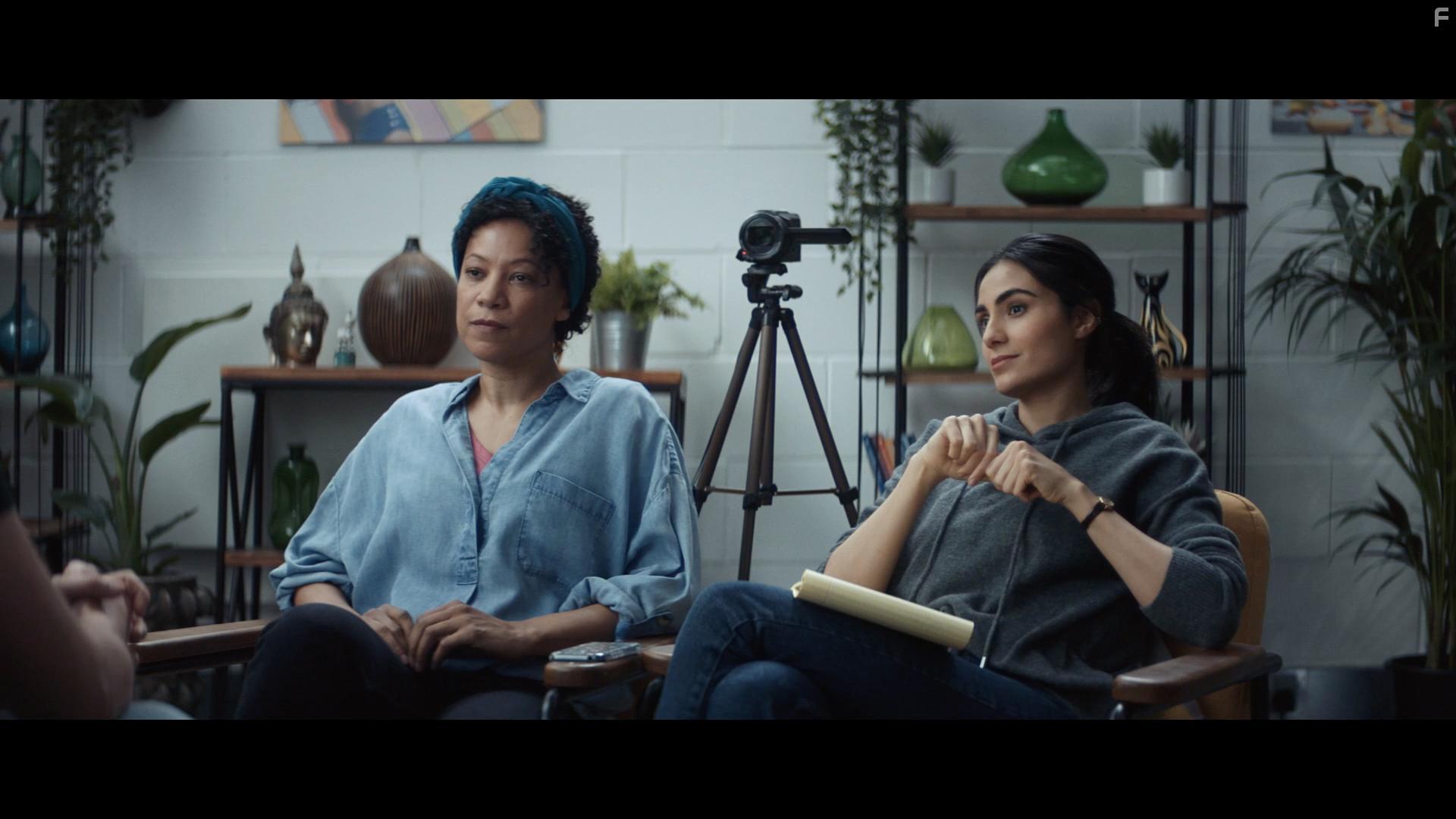 Nina Sosanya and Aiysha Hart in Make Me Famous (2020)