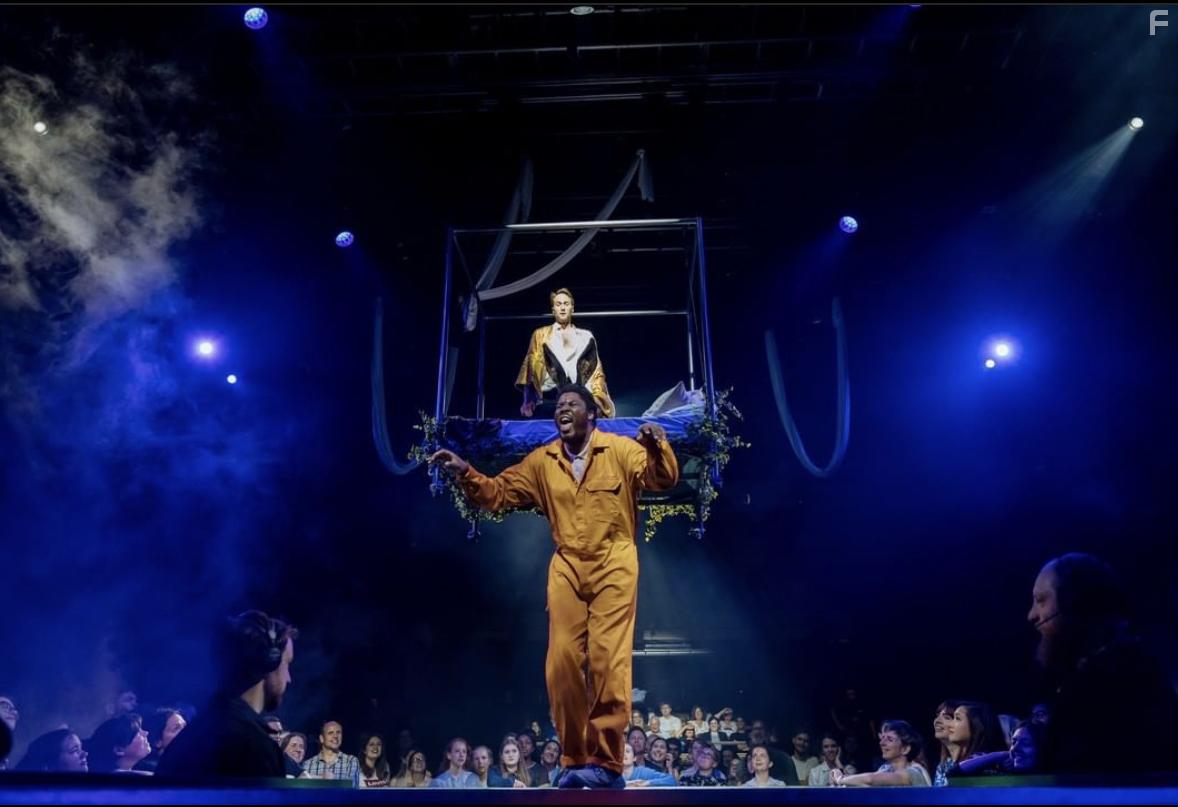 Oliver Chris and Hammed Animashaun in A Midsummer Night's Dream (2019)