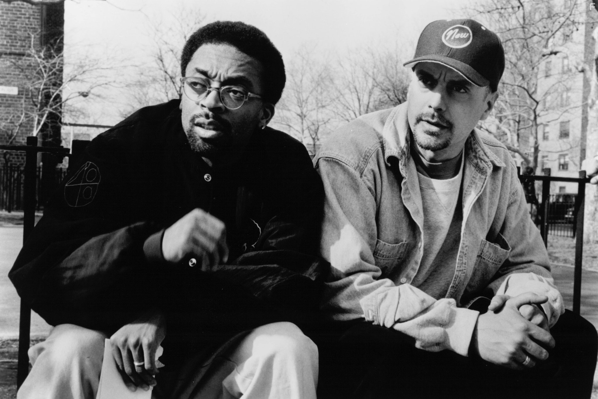 Spike Lee and Nick Gomez in Дела в Нью-Джерси (1995)