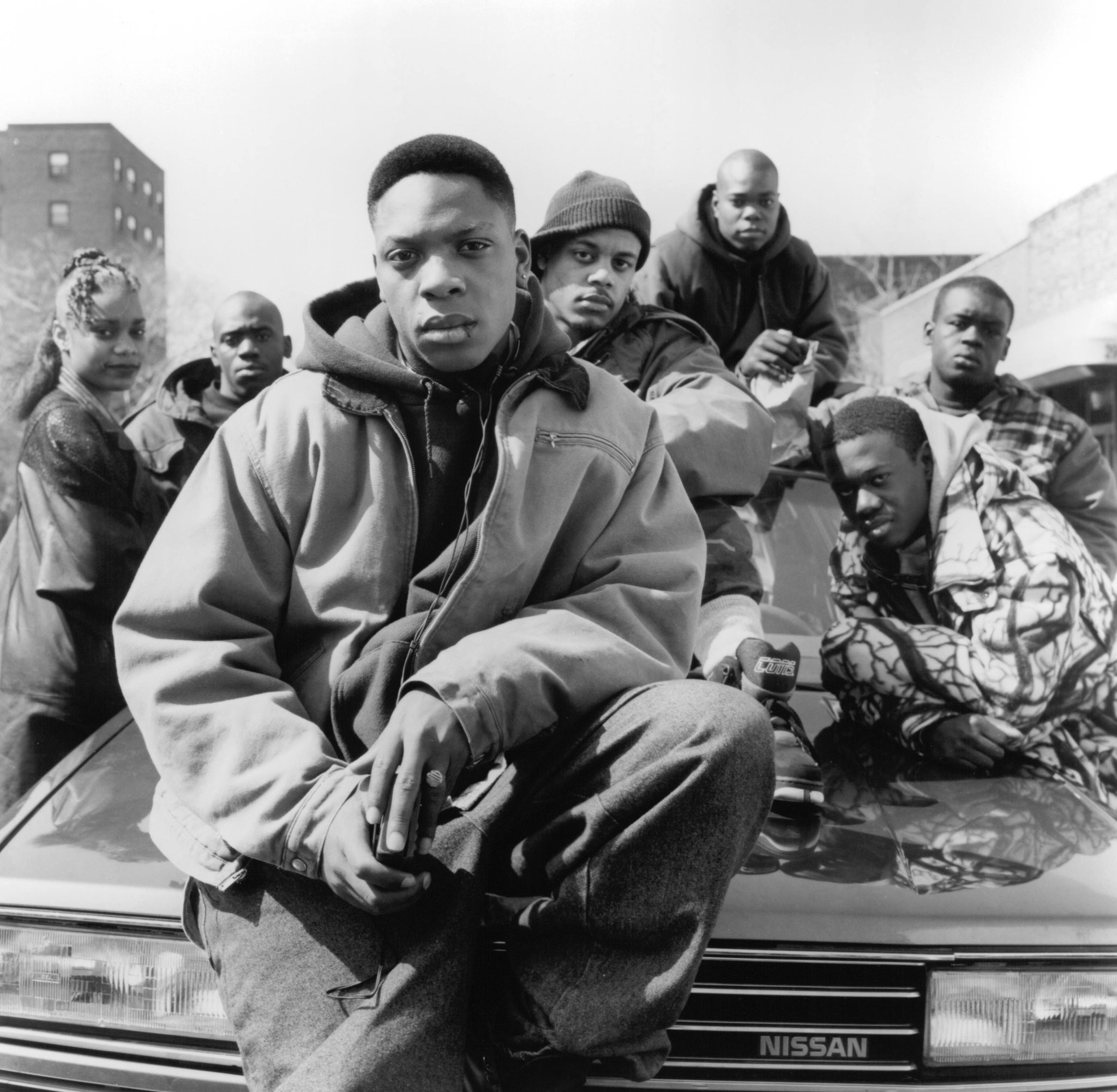 Gabriel Casseus and Shar-Ron Corley in Дела в Нью-Джерси (1995)