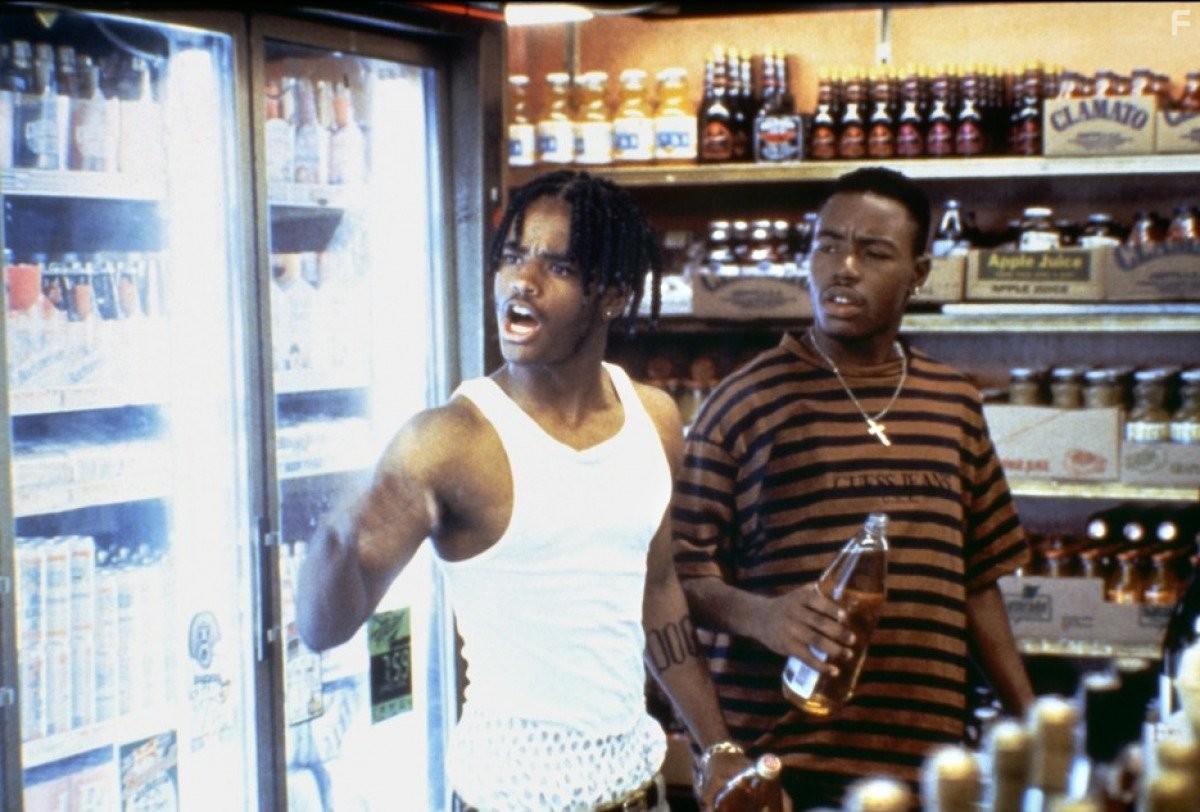 Larenz Tate and Tyrin Turner in Угроза для общества (1993)
