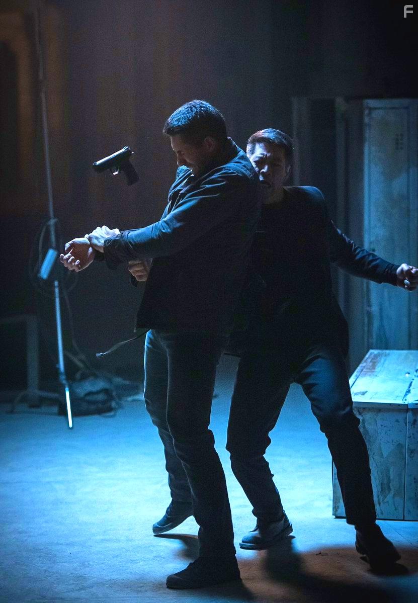 Scott Adkins and Leon Sua in Legacy of Lies (2020)