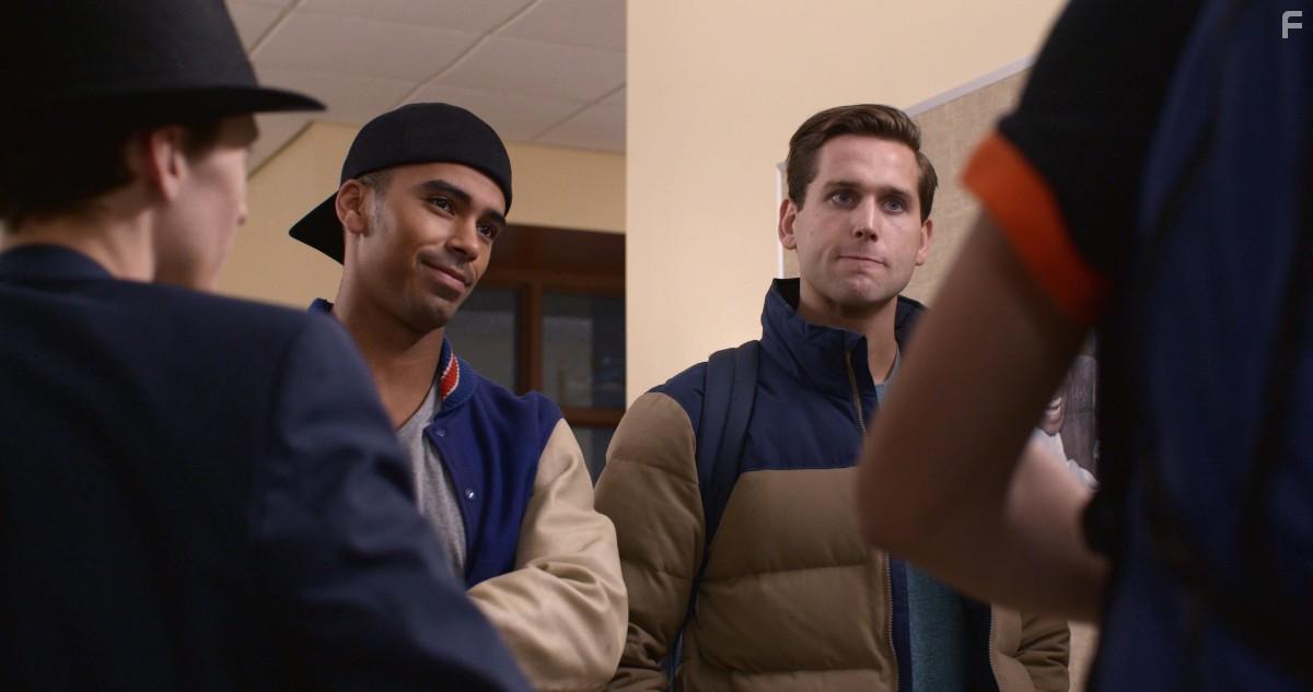 Matthew Law and Tennyson Luke Shanahan in Debunkers, Inc. (2019)