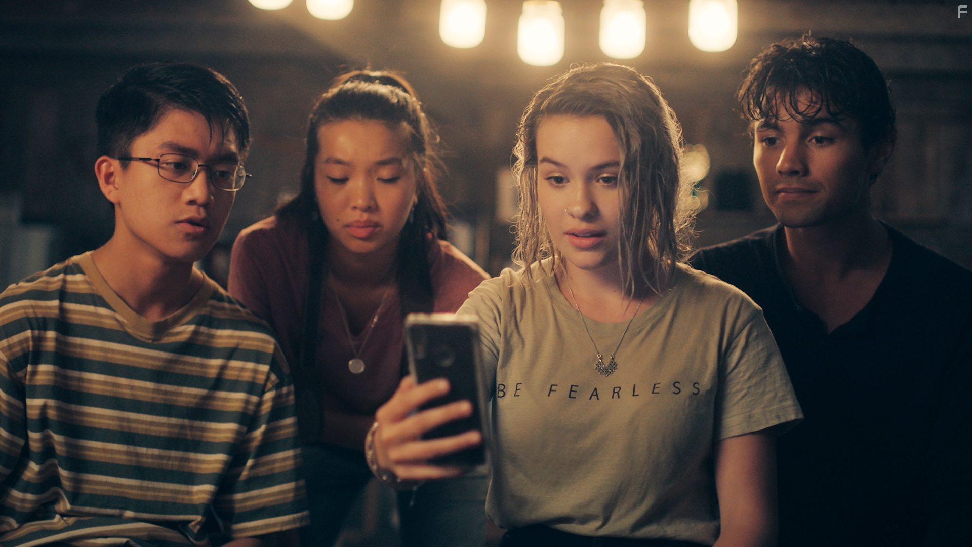 Max Crean, Joshua Tan, Jacqueline Joe, and Macey Chipping in Mystic (2020)