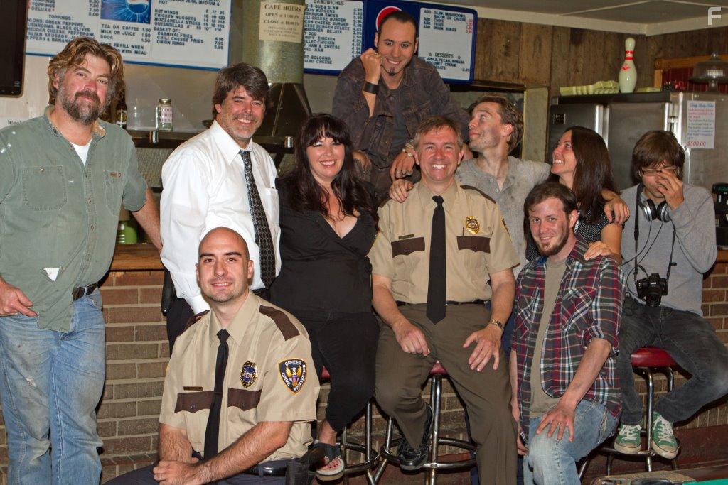 John Birmingham, Matthew Ewald, Sterling Gay, John Johnson, Tracy Lee Staton, Cory Greer, Talon Borrelli, Ian Kyle, Robert Rydland, Jaclyn Vames, and Katherine Tryon in Deadlines (2017)