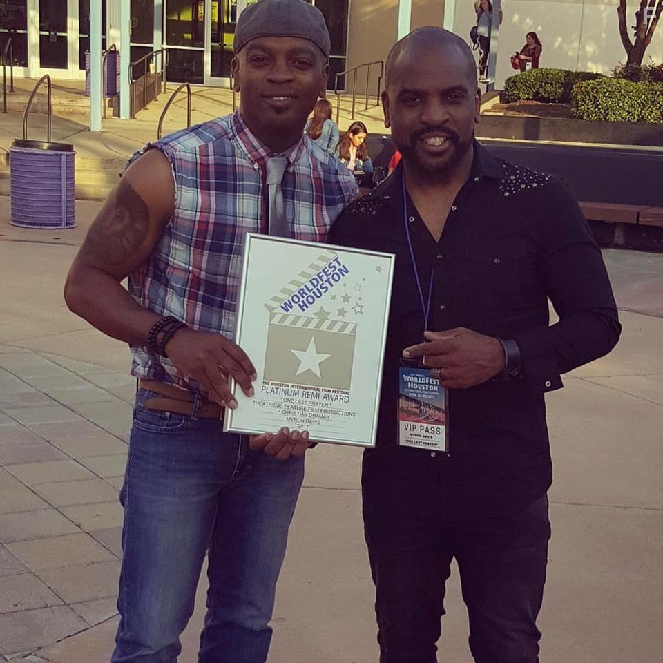 Niles Rivers and Myron Davis in One Last Prayer (2020)