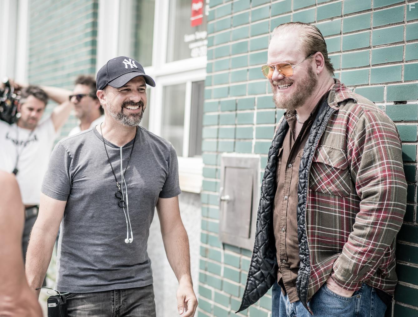 on set of "Most Wanted" akak "Target Number One"