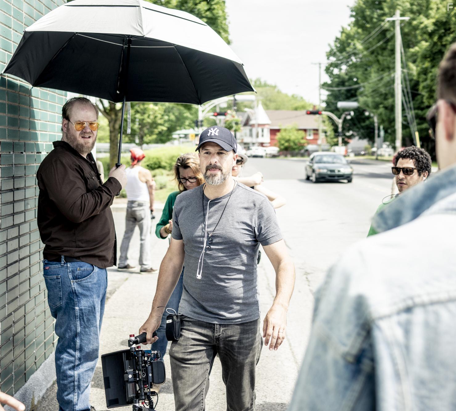 on set of "Most Wanted" akak "Target Number One"