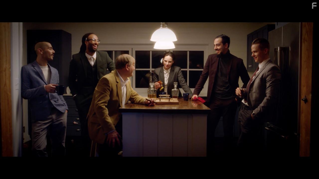 Peter Frde, Rafay Rashid, Claire Jamison, Matthew K. Addison, Pedro Aijon, and Claudio Orefice in Know Nothins (2018)