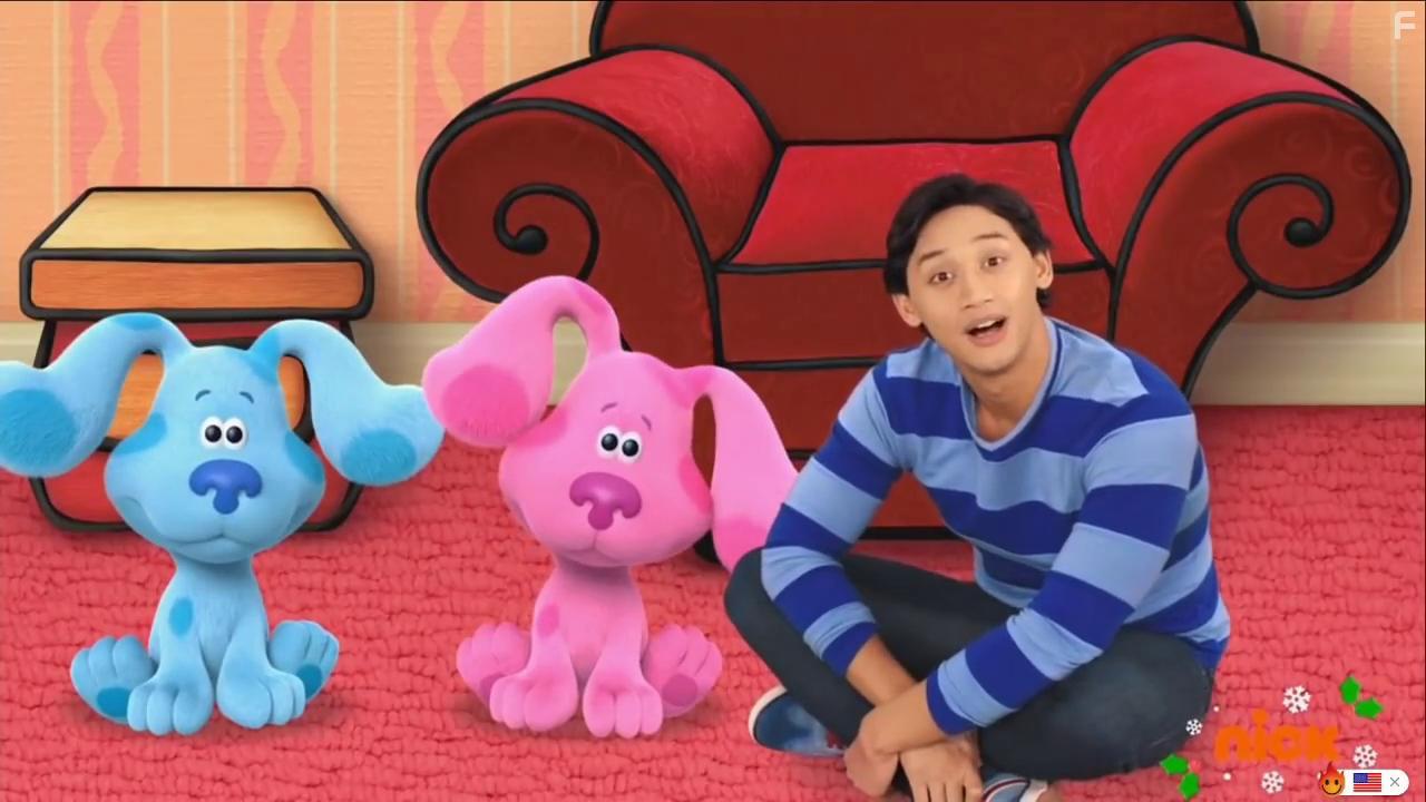 Traci Paige Johnson, Diane Salema, and Joshua Dela Cruz in Blue's Clues & You: Getting Glasses with Magenta (2019)