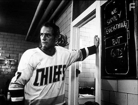 "Slap Shot," Paul Newman
