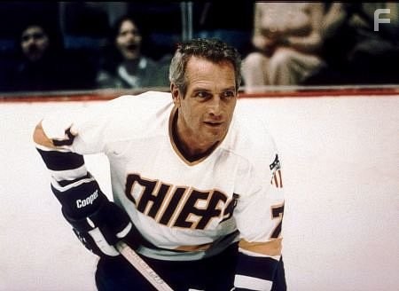"Slap Shot," Paul Newman
