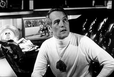 "Slap Shot," Paul Newman
