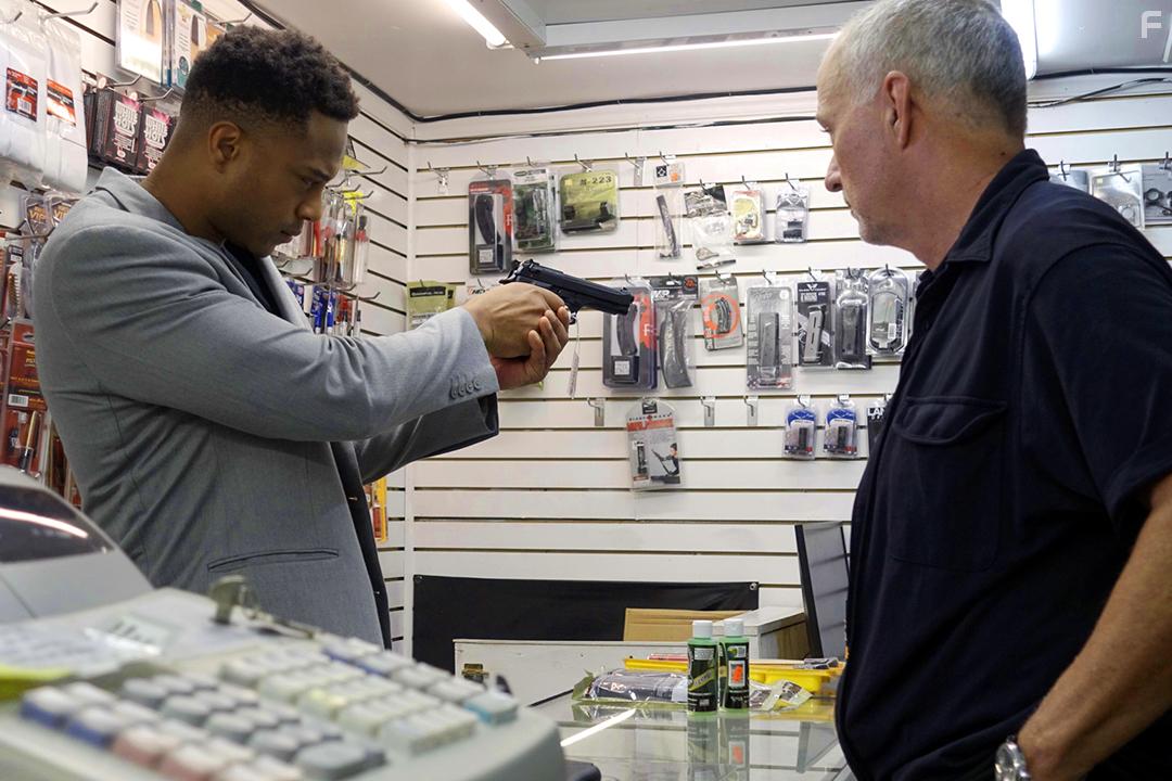 Christian Barber and Michael Ray in American Wisper (2020)