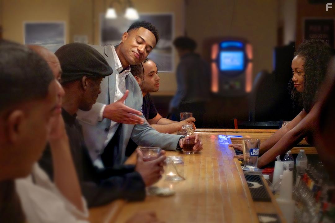 Christian Barber, Kenishia Green, and Damien D'Original Guach in American Wisper (2020)