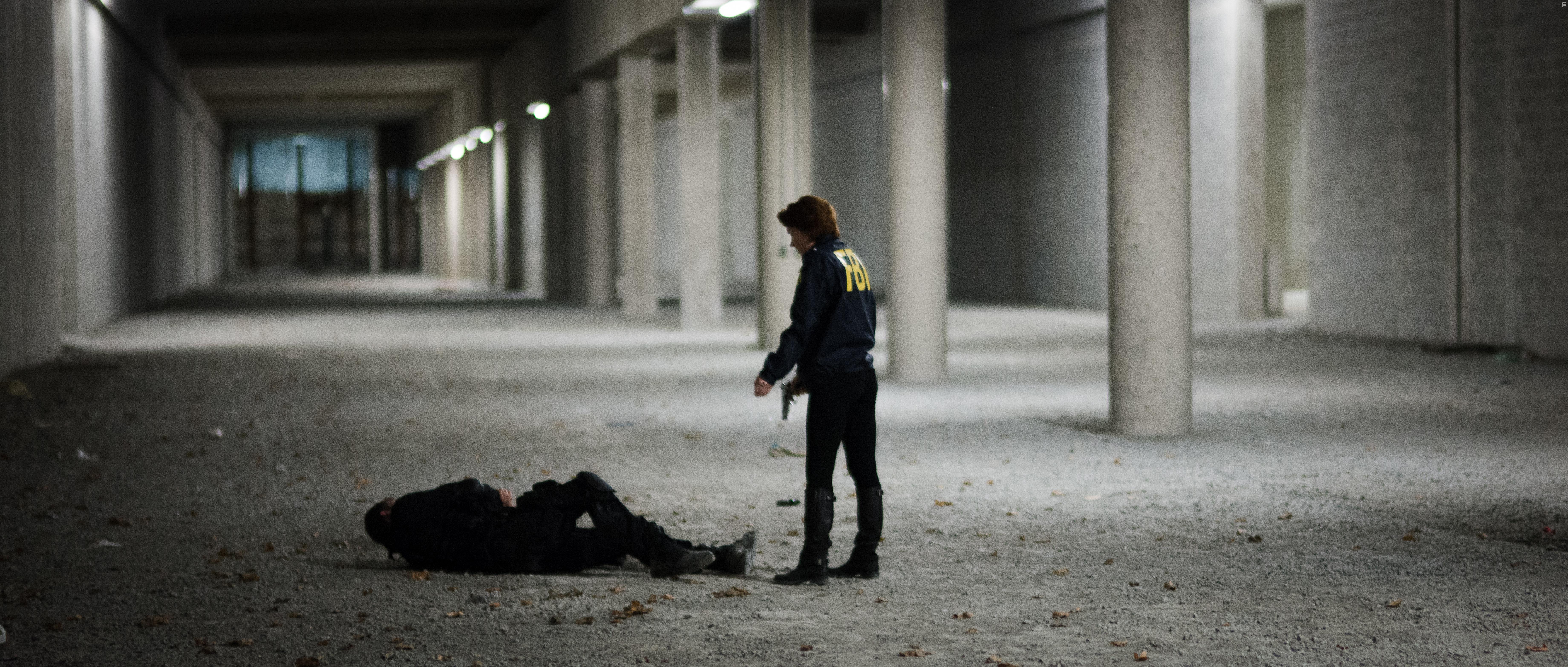 Scott Gibson and Krista Morin in No Easy Days (2018)