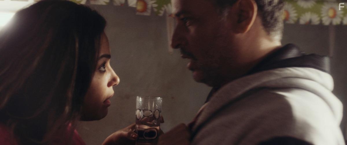 Hind Sabri and Hakim Boumsaoudi in Noura Rve (2019)