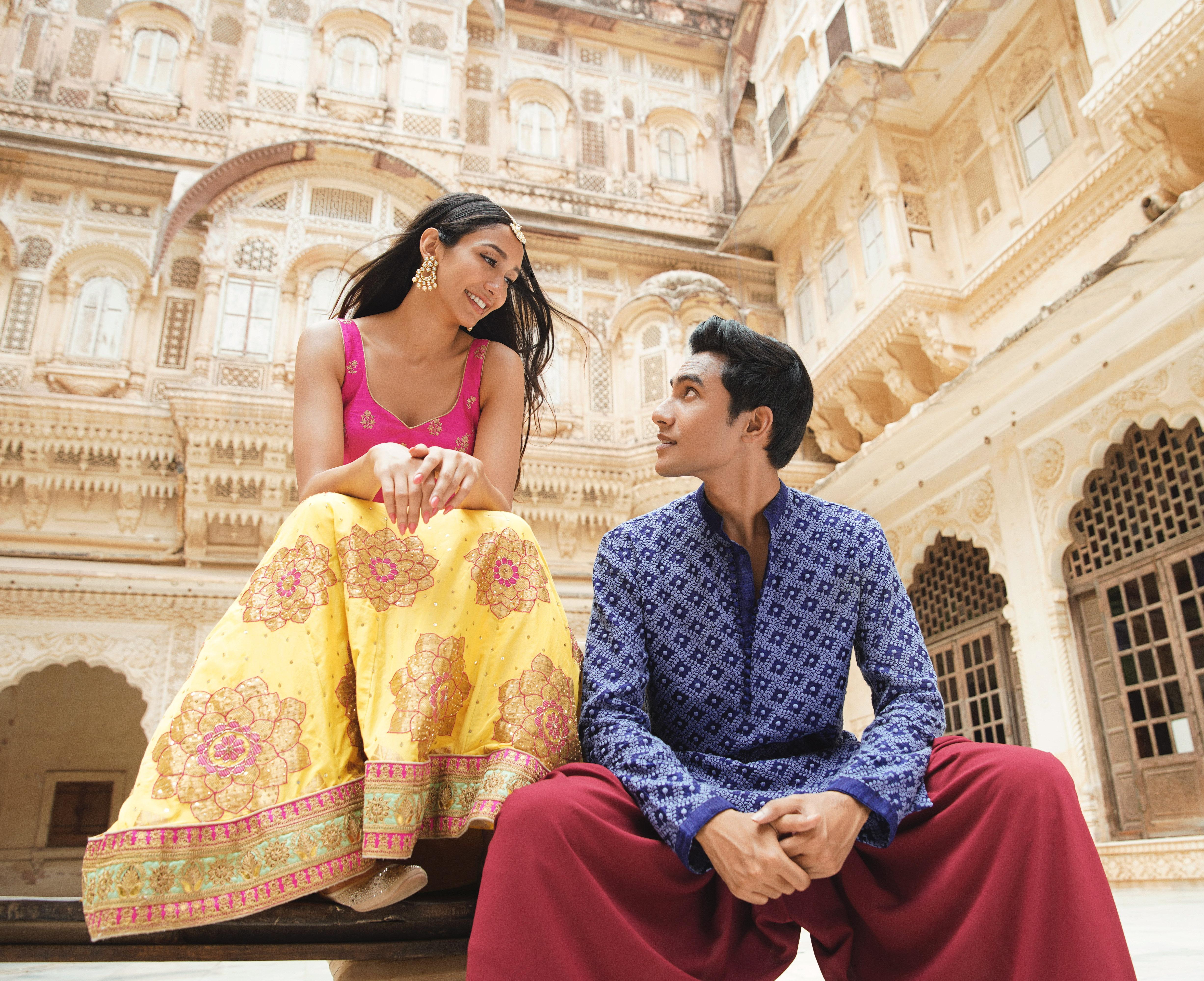 Shreya Chaudhary and Ritwik Bhowmik in Bandish Bandits (2020)