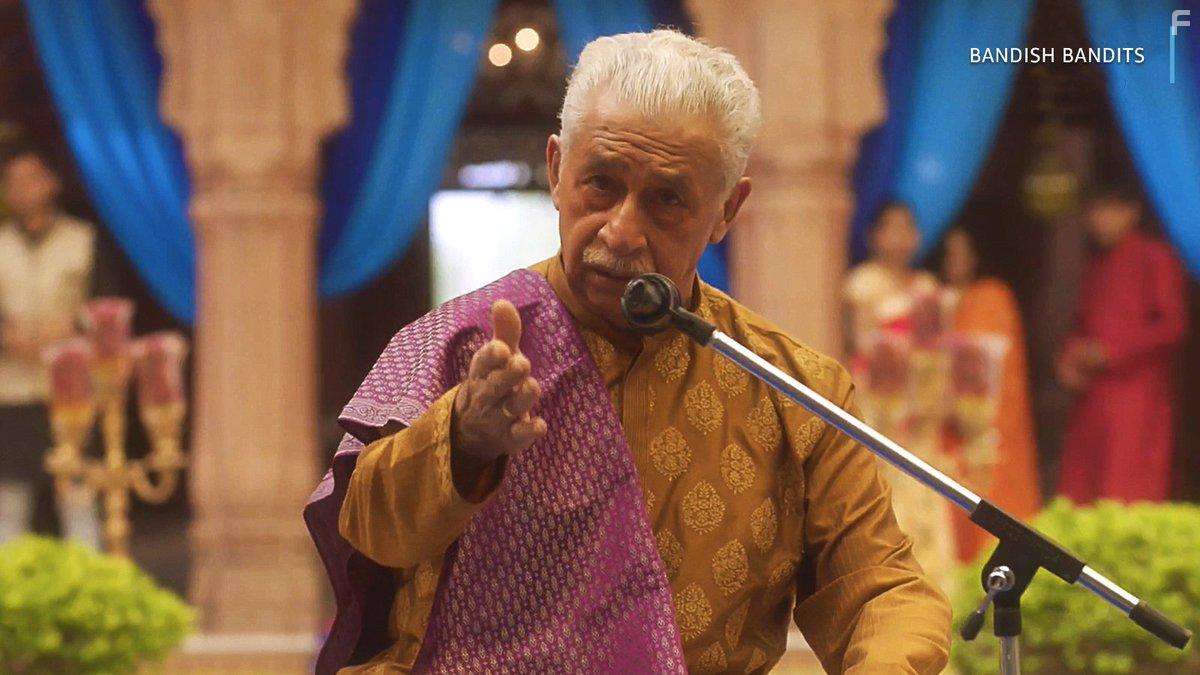 Naseeruddin Shah in Bandish Bandits (2020)