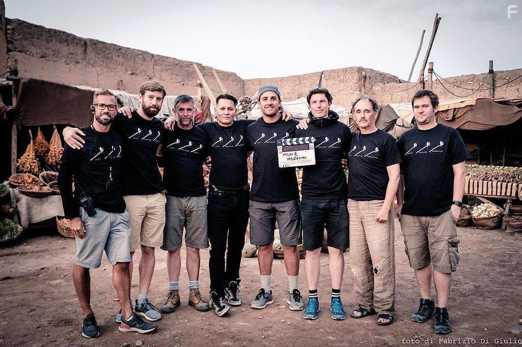 Johnny Depp and Mark Rylance in Waiting for the Barbarians (2019)