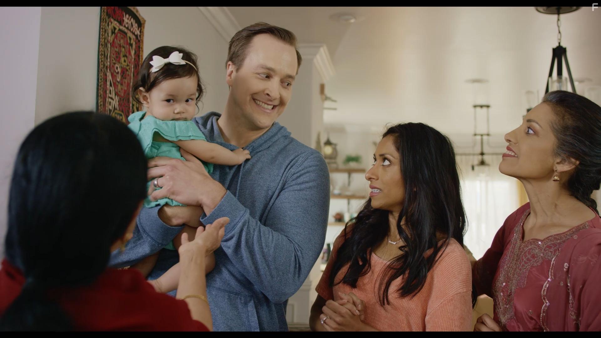 Veena Bidasha, Lovlee Carroll, and Josh George in The Last Conception