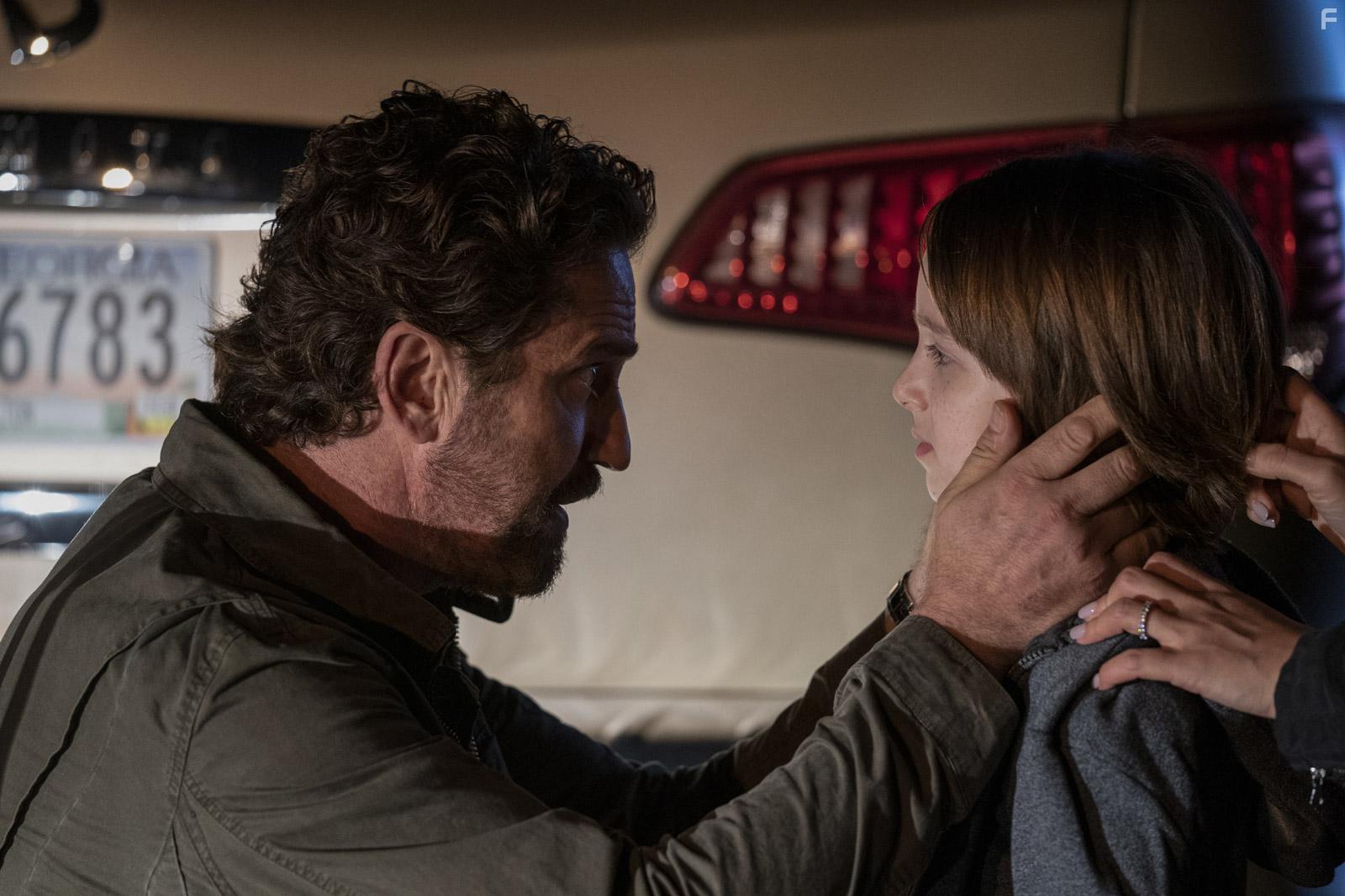 Gerard Butler and Roger Dale Floyd in Greenland (2020)