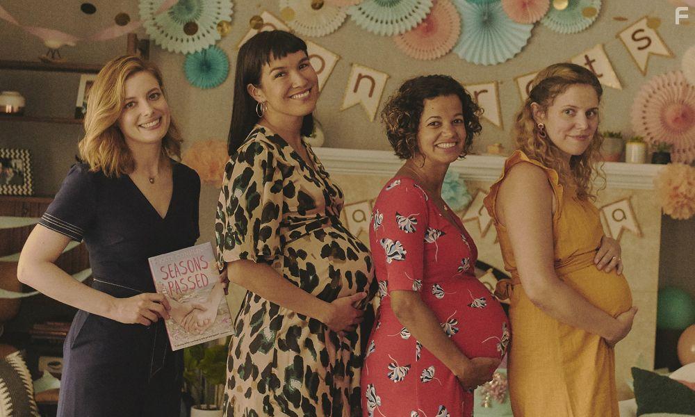 Gillian Jacobs and Zoe Chao in I Used to Go Here (2020)