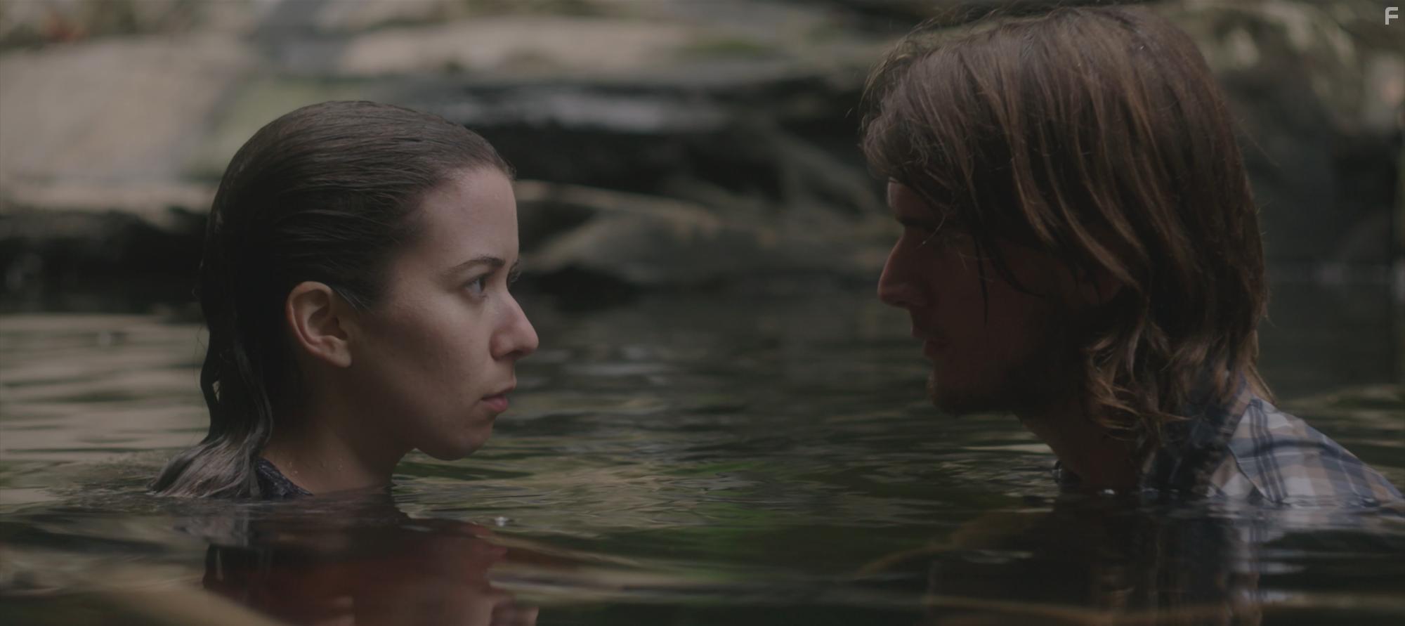 Hunter Hutcheson and Erin Frederick in Among Mountain Crags (2018)
