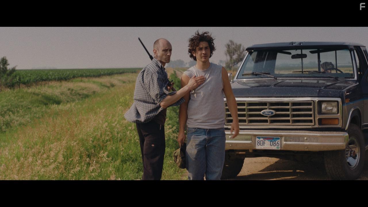 Charles Hubbell and Dakota Morrissiey in The Great Silence (2020)